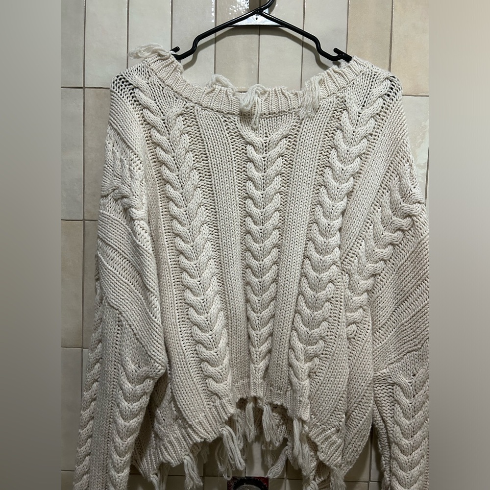 Boutique Cream Sweater